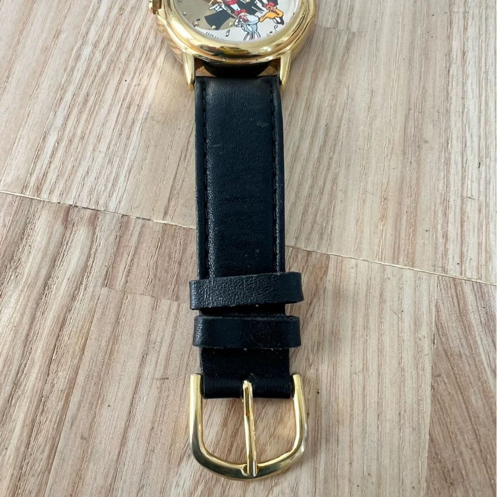 Armitron Bugs Bunny & Daffy Duck Mel Blanc Singing Show Watch NEW BATTERY